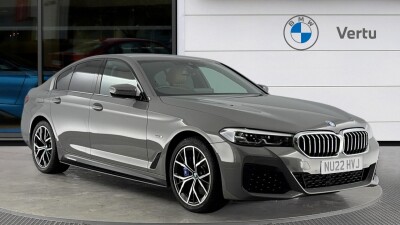 2022 BMW 5 Series 530e xDrive M Sport 4dr Auto Saloon 41,389 mi photo